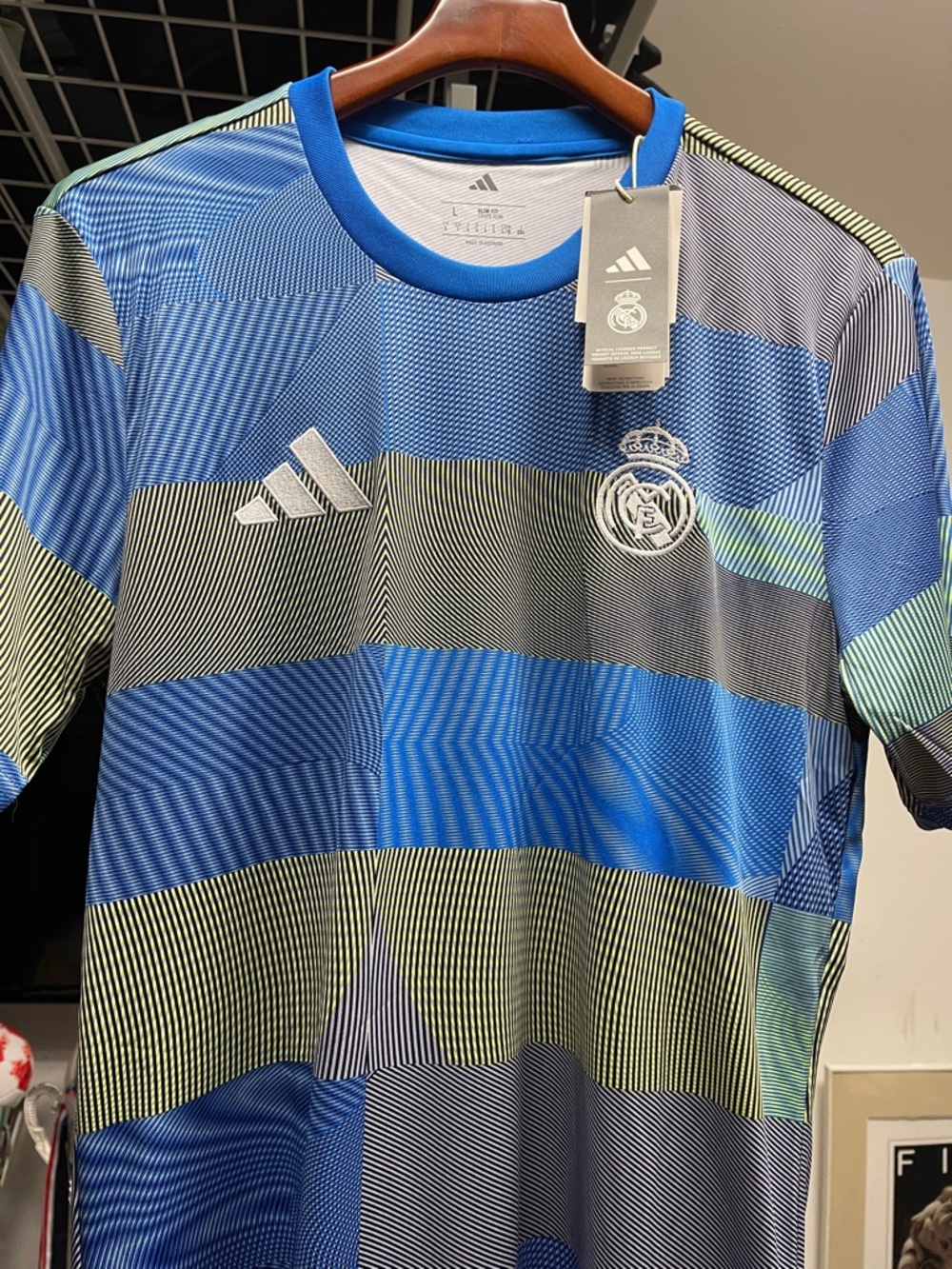 Real Madrid training jersey